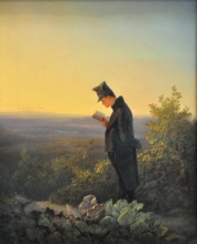 Breviarium van Karl Spitzweg (1808 - 1885)